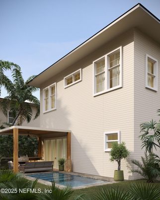 Exterior, Facade, Modern