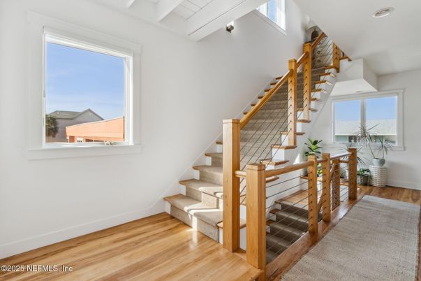 Interior, Recessed Lighting, Wood Texture Flooring