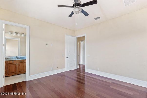 Bathroom, Empty room, Interior, Wood Texture Flooring