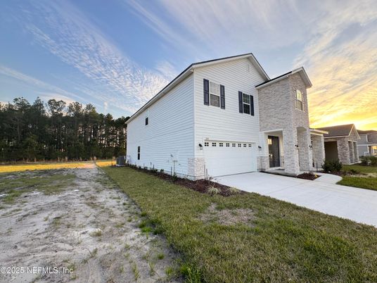 Attached, Backyard, Exterior, Facade, Farmhouse