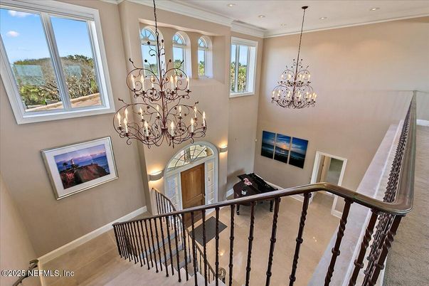 Chandelier, Interior, Recessed Lighting