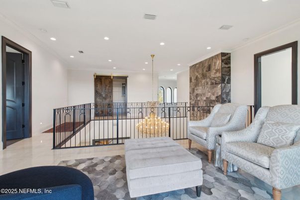 Chandelier, Interior, Recessed Lighting