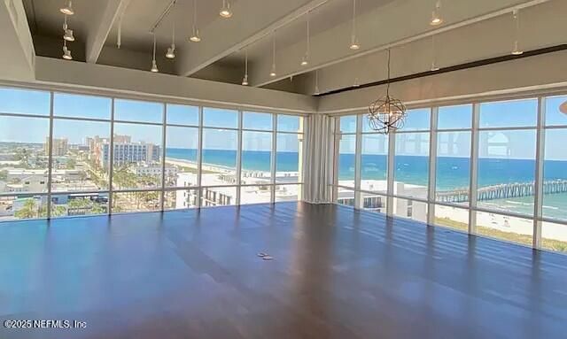 Chandelier, Empty room, Interior, Water