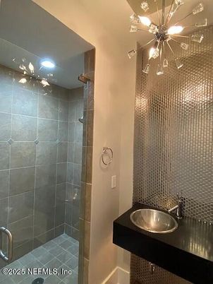 Bathroom, Glass Shower, Interior