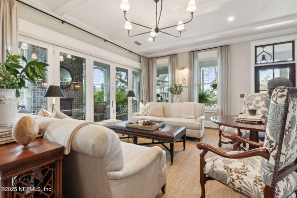 Interior, Living room, Pendant Lights, Recessed Lighting
