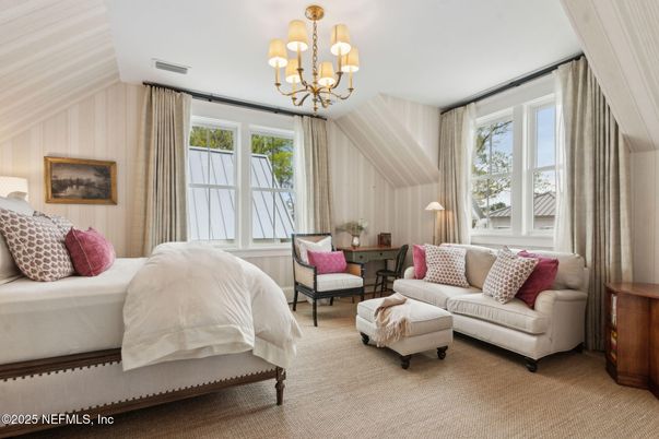 Bedroom, Chandelier, Interior, Living room