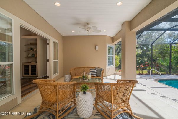 Glass Ceilings, Interior, Pool, Recessed Lighting, Sun Room