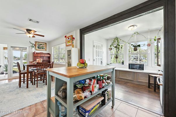 Dining room, Interior, Wood Texture Flooring