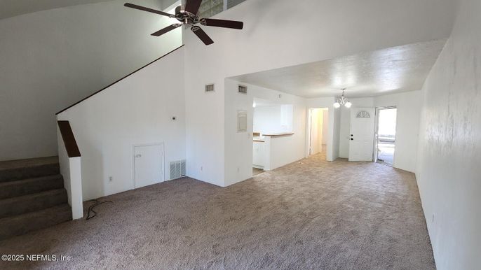 Chandelier, Empty room, Interior