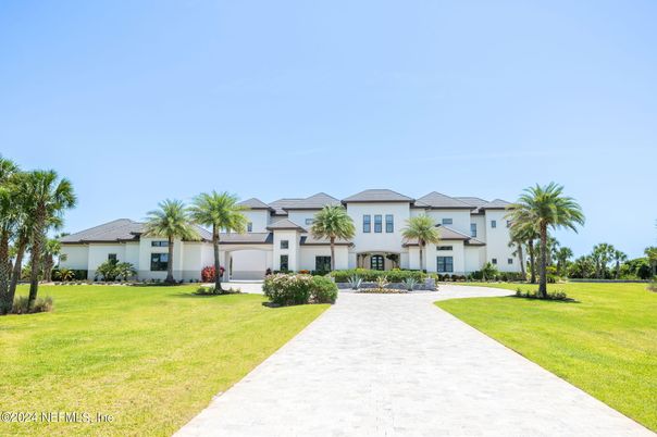 Attached, Backyard, Exterior, Facade, French Provincial