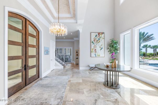 Chandelier, Interior, Recessed Lighting
