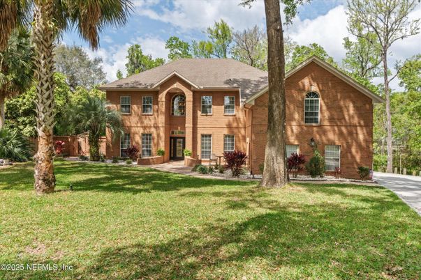 Backyard, Exterior, Facade, Brick Facade, French Provincial