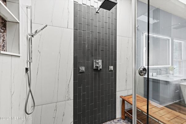 Bathroom, Glass Shower, Interior