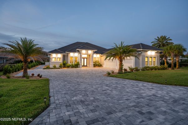 Backyard, Exterior, Facade, Mediterranean