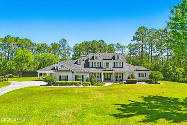 Attached, Backyard, Exterior, Facade, Farmhouse