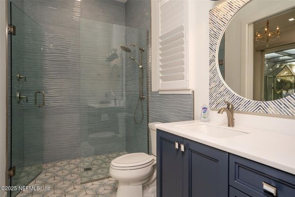 Bathroom, Glass Shower, Interior
