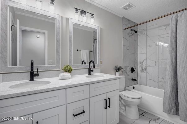 Bathroom, Dual Sink Vanities, Interior, Marble, Marble Walls
