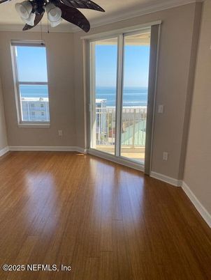 Empty room, Interior, Water, Wood Texture Flooring