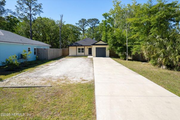 Backyard, Detached Garage, Exterior
