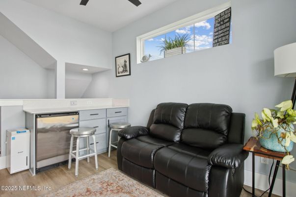 Interior, Recessed Lighting, Wood Texture Flooring