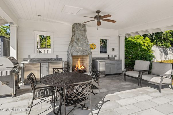 Exterior, Fireplace