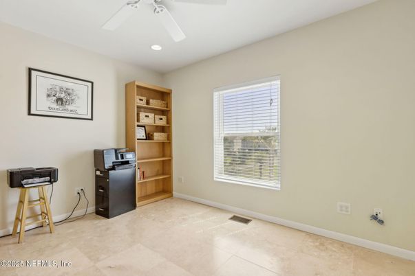 Home Office, Interior, Recessed Lighting