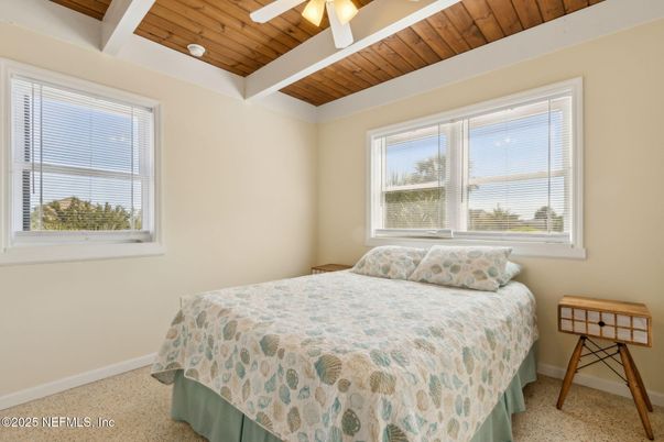 Bedroom, Interior, Wooden Beams, Wooden Ceilings