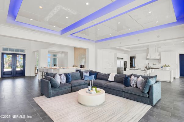 Interior, Kitchen, Living room, Recessed Lighting, Stainless Steel Appliances