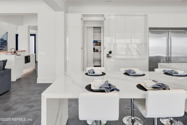 Interior, Kitchen, Marble Walls