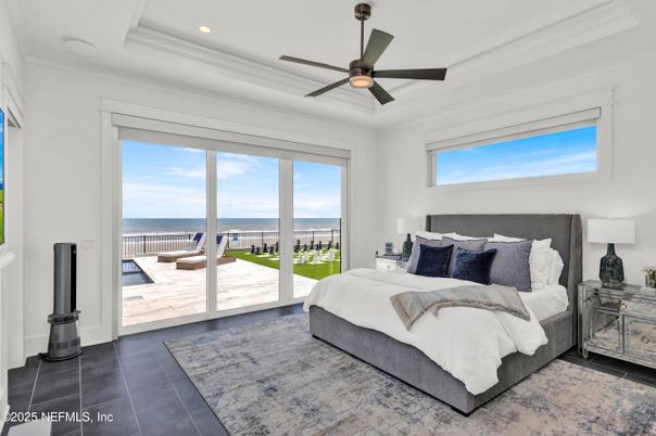 Bedroom, Interior, Recessed Lighting, Water