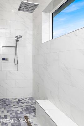 Bathroom, Interior, Marble Walls