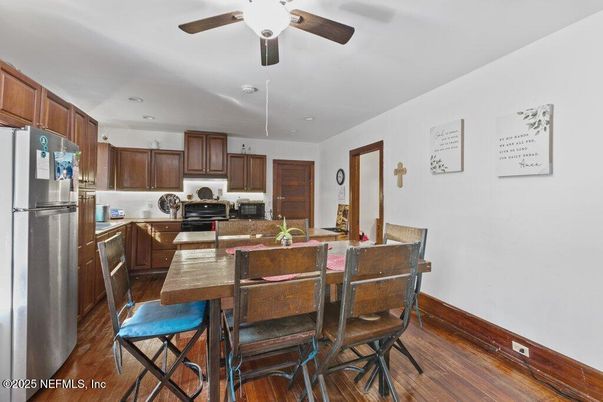Dining room, Interior, Kitchen, Wood Texture Flooring