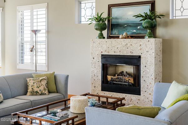 Fireplace, Interior, Living room, Water