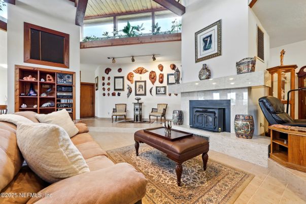 Fireplace, Interior, Living room