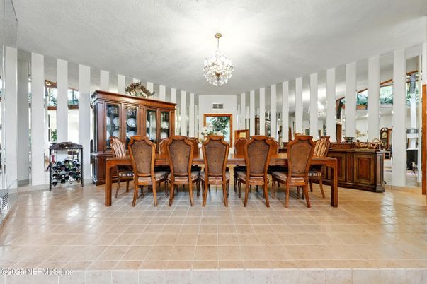 Chandelier, Dining room, Interior