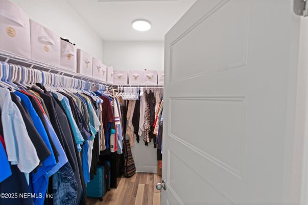 Interior, Walk-in Closets, Wood Texture Flooring