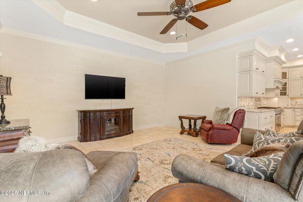 Interior, Kitchen, Living room, Recessed Lighting
