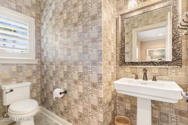 Bathroom, Interior, Stone Walls