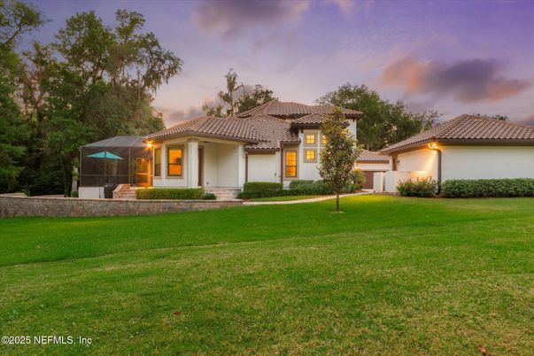 Attached, Backyard, Exterior, Facade, Mediterranean