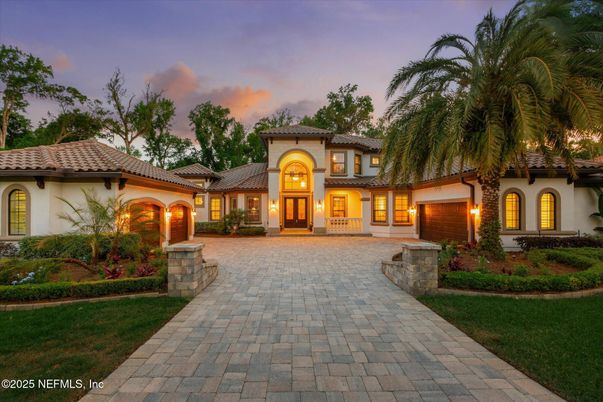 Attached, Backyard, Exterior, Facade, Mediterranean