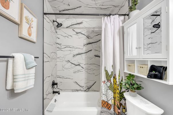 Bathroom, Interior, Marble Walls