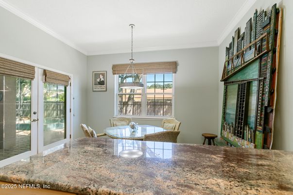 Dining room, Interior, Pendant Lights