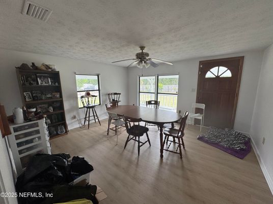 Dining room, Interior, Wood Texture Flooring