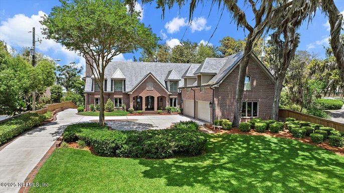 Backyard, Exterior, Facade, Brick Facade, Tudor Revival