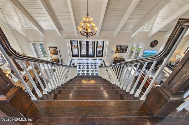 Chandelier, Interior, Wood Texture Flooring