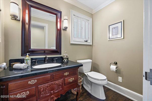 Bathroom, Interior, Wood Texture Flooring