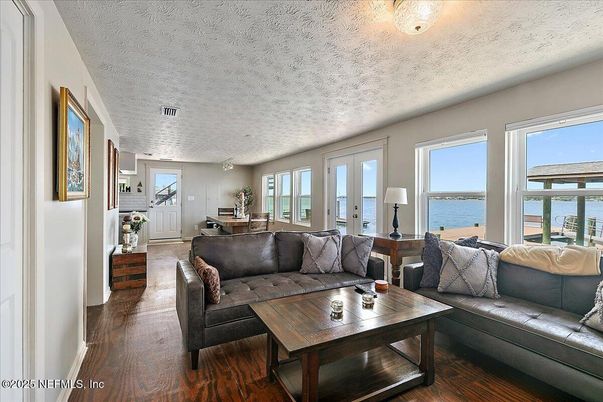 Interior, Living room, Water, Wood Texture Flooring