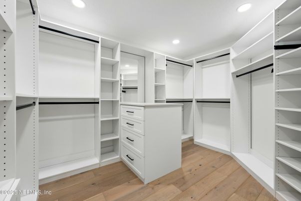 Interior, Recessed Lighting, Walk-in Closets, Wood Texture Flooring