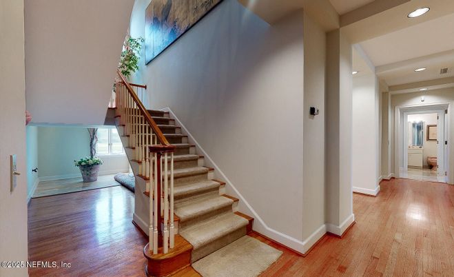 Interior, Recessed Lighting, Wood Texture Flooring