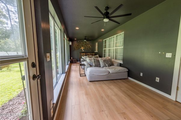 Interior, Recessed Lighting, Wood Texture Flooring